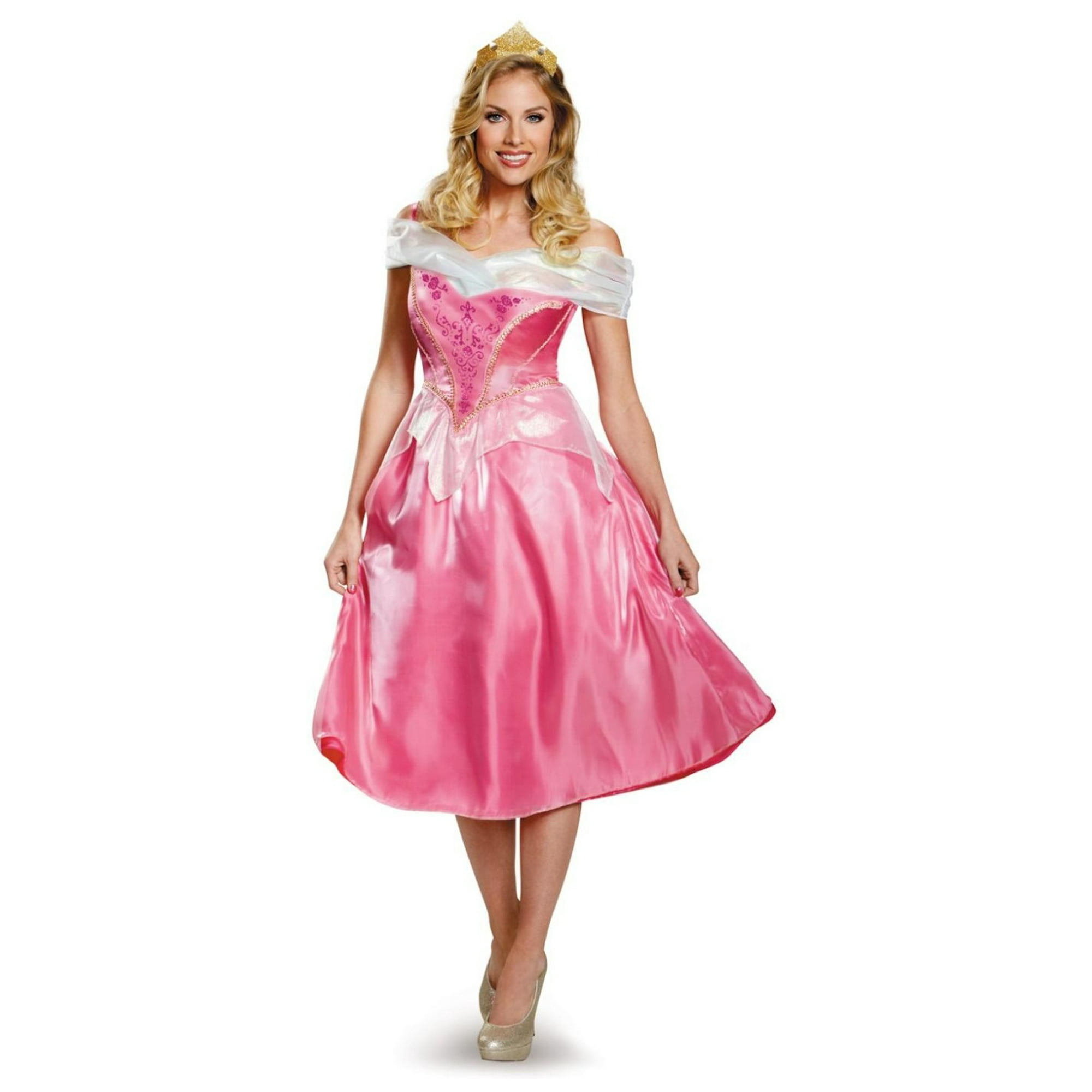 Disney Sleeping Beauty Princess Aurora Classic Womens Pink Costume -  Walmart.com