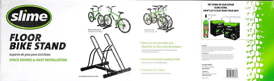 slime floor bike stand
