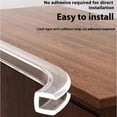 thumbnail image 2 of serony Transparent licone Corner Guard For Glass Table environmentally friendly, with Edge licone Corner Guard Transparent, 2 of 6