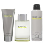 Kenneth Cole Reaction Eau de Toilette, Cologne Gift Set for Men, 3 Piece