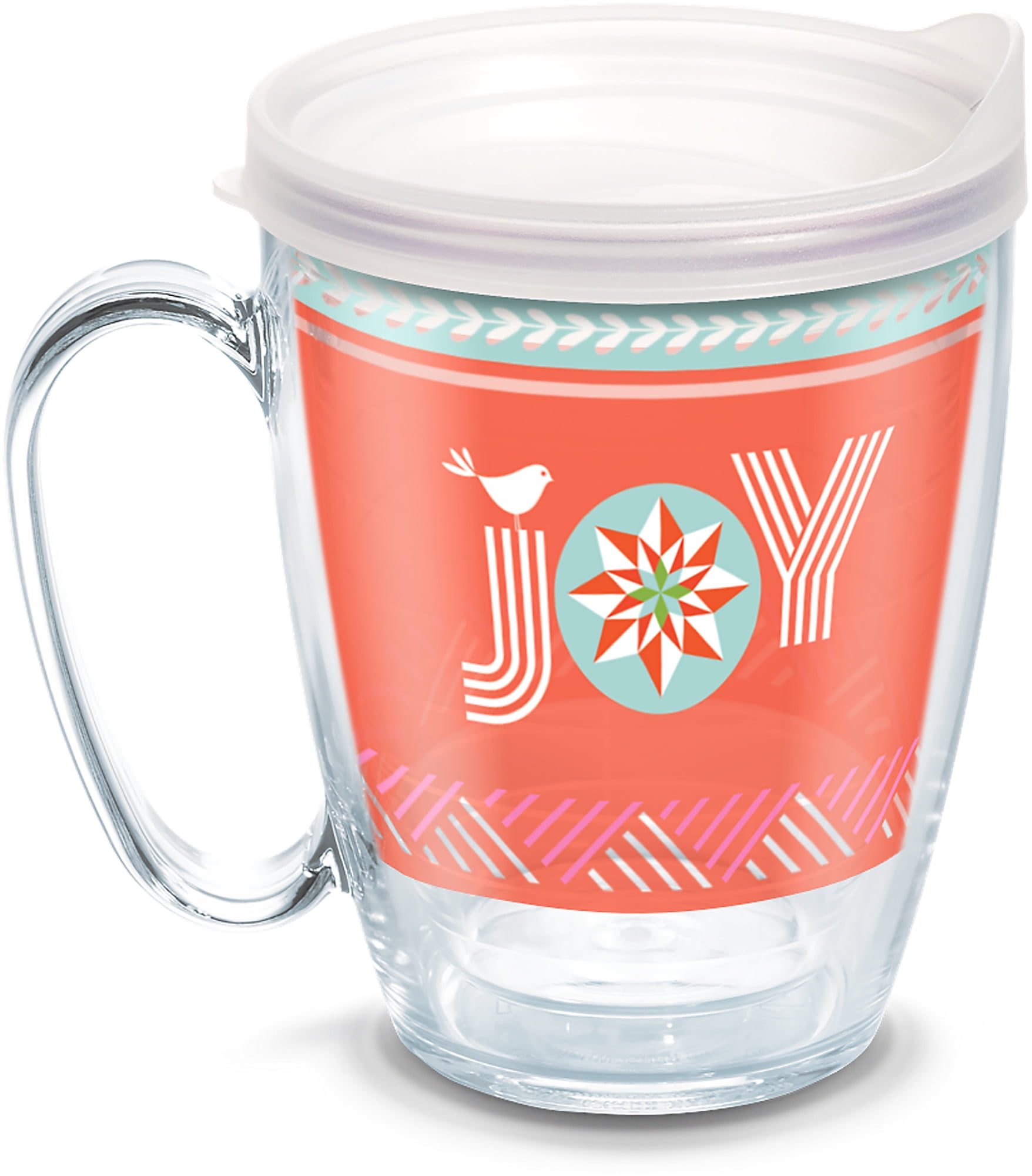 Tervis Made in USA Double Walled Christmas Joy Insulated Tumbler Cup