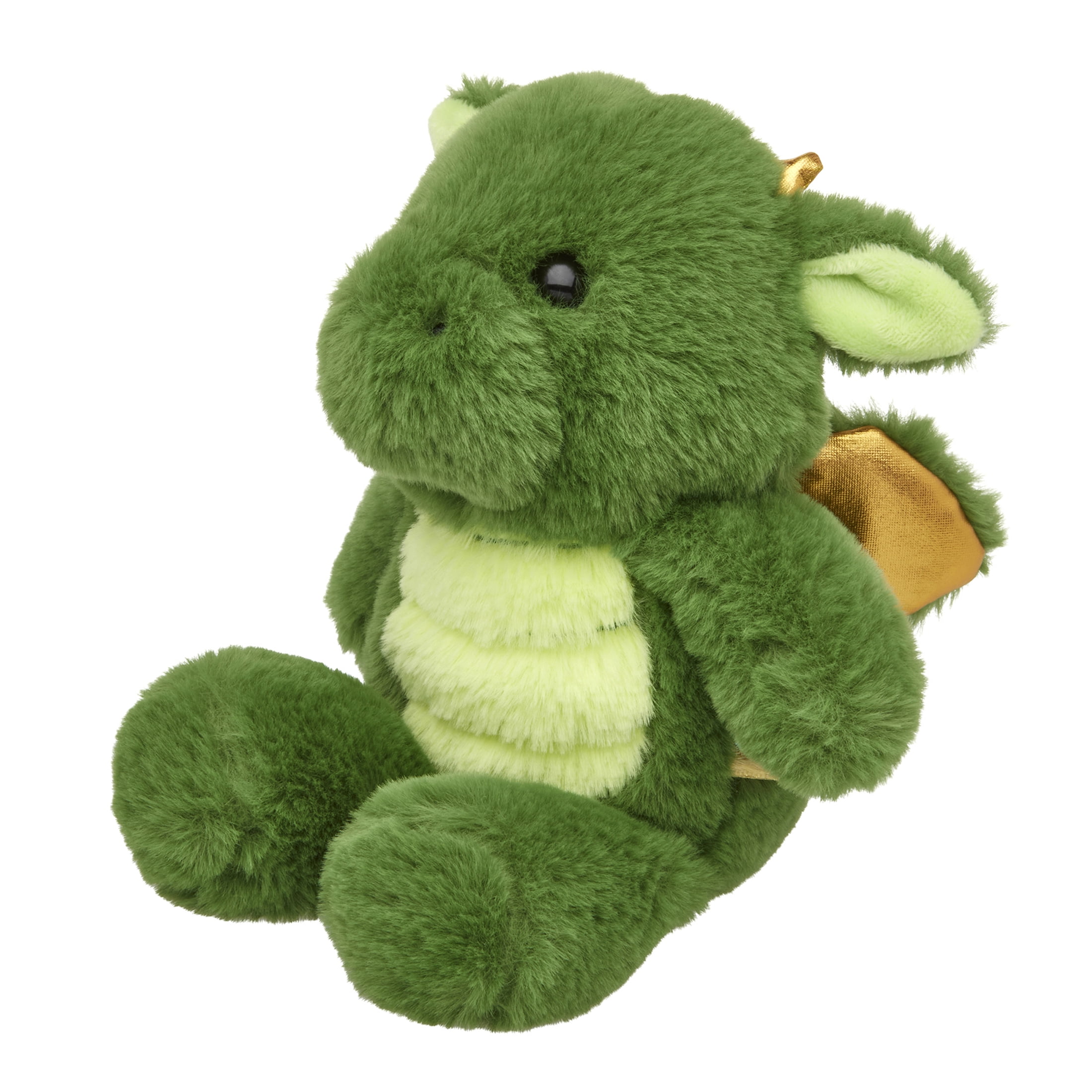 ButterLuvs Plush Dragon Stuffed Animal, 6 Inch Super Soft Green Cuddly Dragon Toy