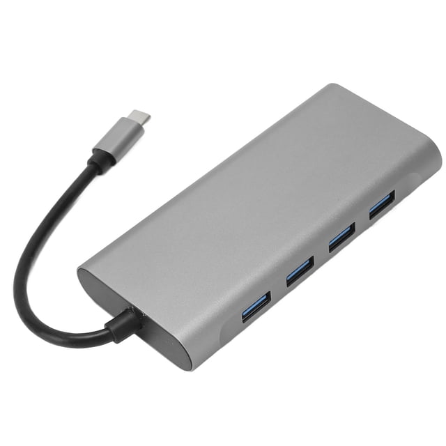 Multiport Adapter, 11 In 1 Fast Charging High Resolution 5Gbps Transmission RJ45 Ethernet USB C Dock For Laptops