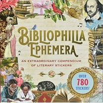 Bibliophilia Ephemera Sticker Book (Over 780 Stickers), (Paperback)