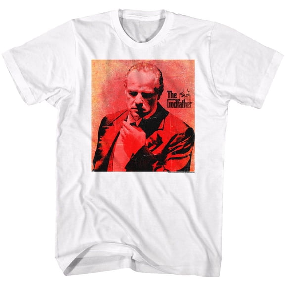 Godfather Movies Red Adult Short Sleeve T Shirt