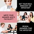 thumbnail image 5 of Lucky Egg That's a Bit Sus - Find the Impostor Card Game, Perfect for Family Game Nights, 17+, 100 Secret Questions, 5 of 7