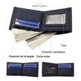 thumbnail image 2 of Monedero Para Hombre Cartera Caballero Cartera De Hombre Xtellar Azul, 2 of 3