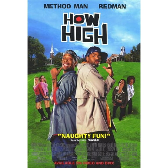 How High 27 x 40 Movie Poster - Style B
