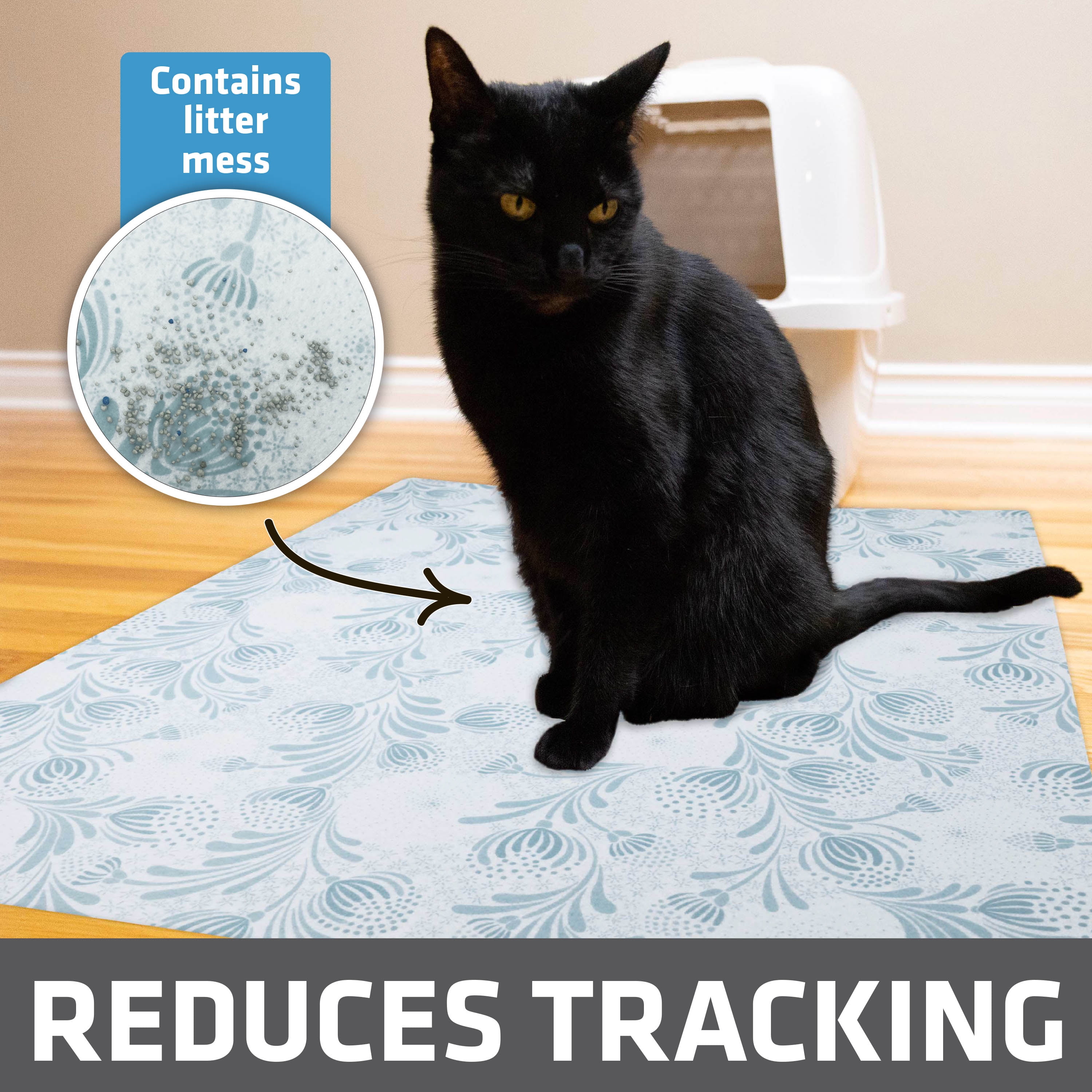 Corner litter mat online