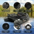 thumbnail image 6 of Goplus Inflatable Fishing Float Tube with Adjustable Straps & Storage Pockets & Fish Ruler, 6 of 10