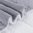 thumbnail image 3 of 3 Pieces Ultra-Soft Fluffy Faux Fur Comforter Set, Warm Plush Sherpa Bedding Set, Luxury Fuzzy Winter Bedding Set with Bubble Comforter & 2 Pillow Shams., 3 of 6