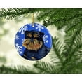 thumbnail image 2 of Brussels Griffon Winter Snowflake Holiday Ceramic Ornament LH9298, 2 of 2