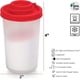 thumbnail image 2 of Salero y pimentero de plástico transparente sin BPA, kit de viaje, para sal, pimienta y especias, ideal para acampar, hacer senderismo, cocinar al aire libre, vivac y bushcraft (, 2 of 5