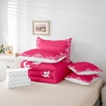 thumbnail image 6 of Feelyou Damask Floral Twin Bedding Sets 7pcs, Western Hippie Mandala Bedding Comforter Set, 6 of 8