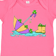 thumbnail image 4 of Inktastic Cute Frogs in a Umbrella with Boots Boys or Girls Baby Bodysuit, 4 of 5