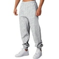 thumbnail image 2 of Dwelliawo Men's Athletic Running Pants Tapered Joggers Pant with Pockets Warm Sports Workout Jogging Sweatpants Fall Track Pants Gray L, 2 of 5