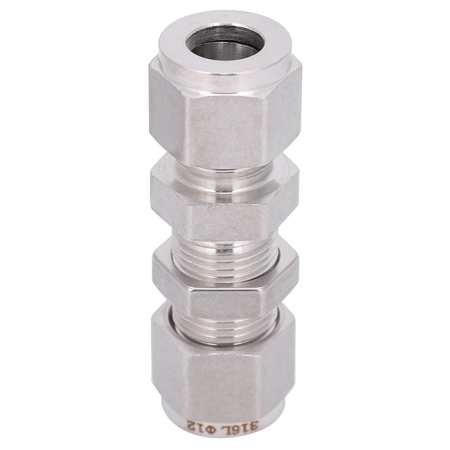 Conector de mamparo Bling Bling Acero inoxidable 316 doble virola