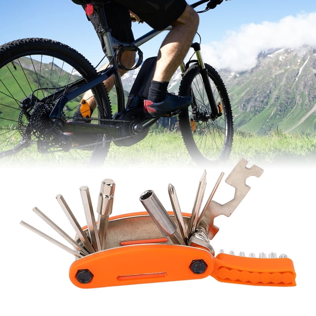 Multiherramienta 20 En 1 Para Bicicleta, Herramienta De Reparación De Diseño Integrado Portátil, Mantenimiento De Emergencia, Kit De Bicicleta De Montaña Para Viajes Y