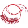 thumbnail image 1 of Portable Clothesline Elastic Adjustable Clothesline with 12pcs, 1 of 5