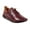 Burgundy, variant on Lunar Womens St Vincent Leather Sneakers