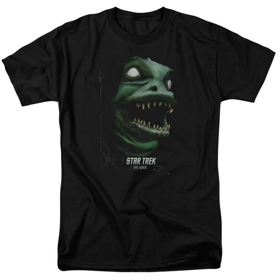 Star Trek The Gorn Adult 18/1 T-Shirt Black