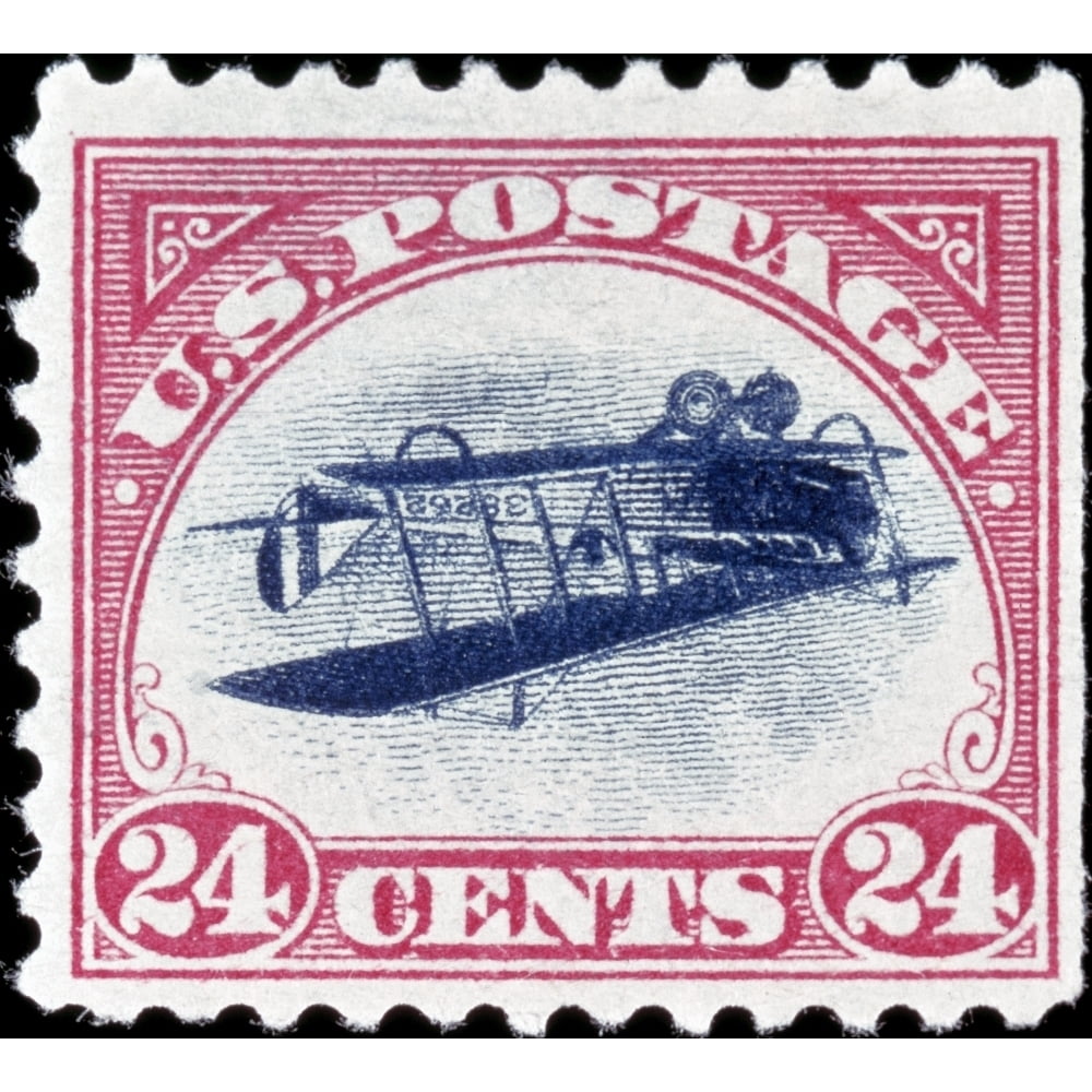 US Postage Stamp 1918 Nthe 1918 United States 24Cent Airmail Inverted