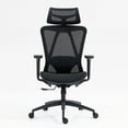 thumbnail image 2 of Toauuo Breathable Mesh Office Chair - 3D Adjustable Armrests, 360° Swivel & Silent Wheels, Recline 90°-120°, Ergonomic Desk Chair, 2 of 7