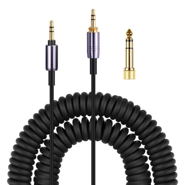 Cable de audio en espiral de repuesto WH-1000XM3 para Sony WH-1000XM4