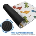 thumbnail image 6 of Long Mouse Pads for Desk,White Dinosaurs Bones Footprints Pattern Desk Mats on Top Of Desks, Desk Mouse Pad Extra Large with 3mm Non-Slip Base and Stitched Edge for Gaming,Office,Work,Home 31.5"x11.8", 6 of 6