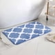 thumbnail image 4 of Fiudx Liquidación de ofertas flash Tapetes de estilo conciso antideslizantes para baño, tapetes gruesos absorbentes, tapetes para pies de baño, tapetes flocados para entrada y dormitorio, 4 of 6