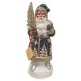 thumbnail image 2 of pinnacle peak trading co electric forest scene santa german paper mache candy container, 2 of 4