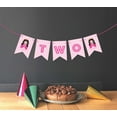 thumbnail image 2 of Inkdotpot Ready To HangI Am TwoHappy Birthday Sign Party GarlandBaby Girls PrincessBirthday Confetti, 2 of 4