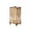 Coffee, variant on Openpig Modern Translucent Desktop Makeup Organizers Cosmetic Storage Cotton Pad Dispenser Container Holder Plastic Makeup Remover Pad Box Case with Lid for Bathroom Vanity Countertop