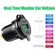 thumbnail image 5 of Cargador USB rápido para coche con dos puertos USB QC3.0, 12 V/24 V, 36 W, resistente al agua, con voltímetro digital LED para motocicleta, caravana, camión, barco y más (verde), 5 of 5