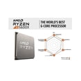 thumbnail image 2 of AMD Ryzen 5 5600X3D 105W AM4, DDR4 Up to 4.4GHz Desktop Processor, Black, 2 of 4