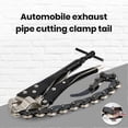 thumbnail image 4 of Car Exhaust Tube Cutting Tool Chain Exhaust Pipe Cutter Ergonomic Handle Design Reusable Multi-Wheel Blade Tubing Cutter, 4 of 5