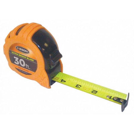UPC: 0052837028344 | Keson Tape Measure 30 ft. 1/8 in. Orange Color PG1830UB