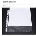 thumbnail image 2 of 100 Pcs Fireproof File Folder Inserts Loose Leaf Bags Office, 2 of 7