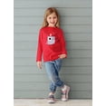 thumbnail image 2 of Cute Owl And Bird Friends Long Sleeve Toddler -Image by Shutterstock,  3 Toddler, 2 of 4
