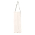 thumbnail image 4 of ATOTE Elephant Print Jute Bag, 14x16x5 Inch, Reusable Grocery Tote with Zipper & Handles, Eco-Friendly Gift Bag, Natural, Set of 5 Pcs, 4 of 5