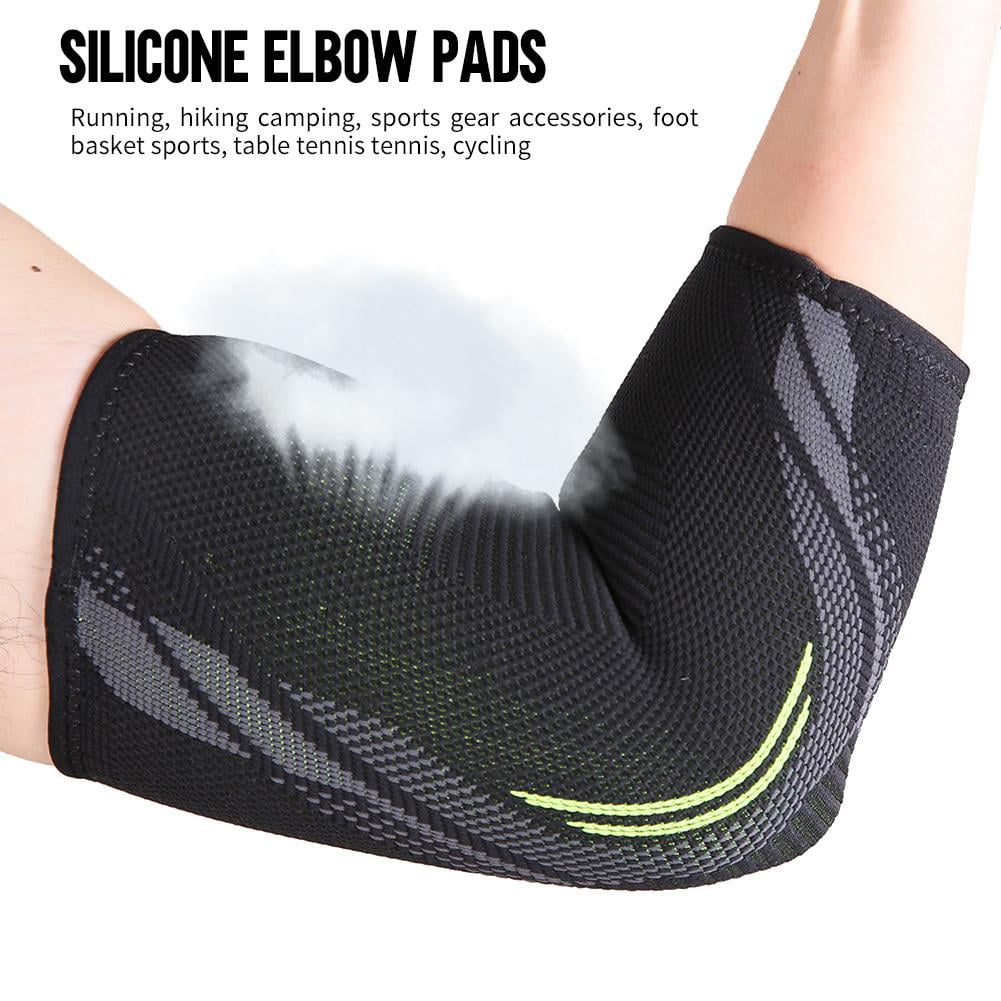 Outdoor Sport Knitting Compression Elbow Brace Support Arm Protector Sleeve N#S7 