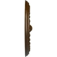 thumbnail image 4 of Ekena Millwork 15 3/4"OD x 2"P Foster Shell Ceiling Medallion (Fits Canopies up to 9 5/8"), Hand-Painted Root Beer Crackle, 4 of 6
