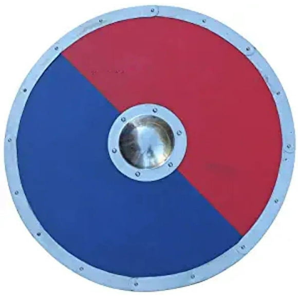 NauticalMart Medieval Anglo-Saxon Ragnvar Viking Handmade Wooden Shield