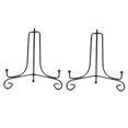 thumbnail image 2 of HLONK Stand Display Plate Iron Holder Easelstands Photo Heavy Duty Large Picture Frame Decorative Table Easels, 2 of 10