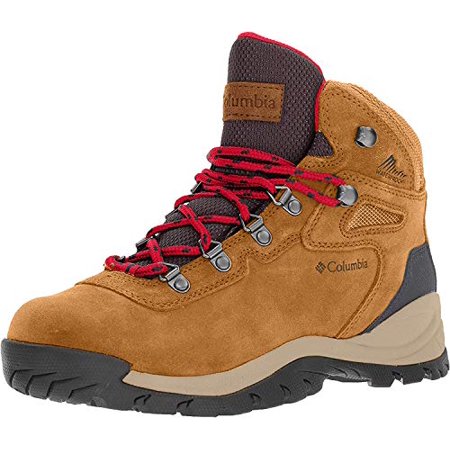 Columbia Women's Newton Ridge Plus Amped Waterproof Hiking Boots (Elk, 6)