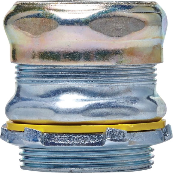 Halex Compression Raintight EMT Conduit Connector - Durable - 1-1/2 In.