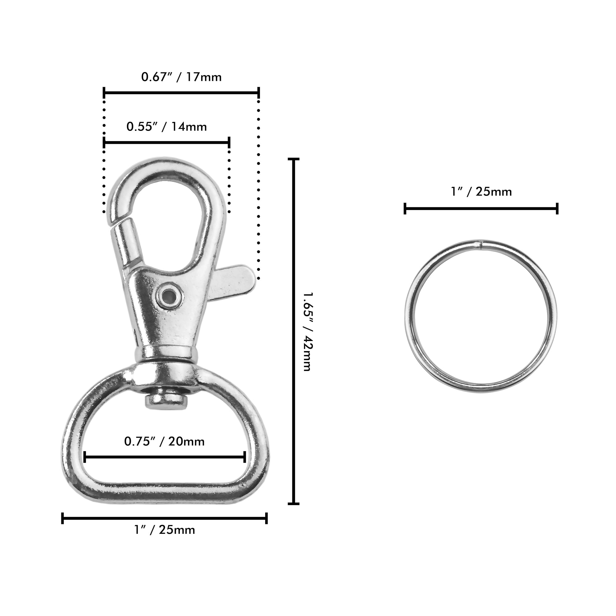Swivel lanyard clasps online