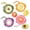 4 Pack-Fish Shape Colors, variant on Set of 4 Fresh Food Containers, Fresh Pod, Reusable Silicone Storage Pods for Avocado, Onions, Tomatoes, Garlic  Anti-Oxidation for Fridge, Send Goods from Local Warehouse