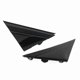 thumbnail image 5 of 1 Pair Bright Black Rear View Mirror Triangle Mirror Decorative Plate 1SH17KX7AA 1SH16KX7AA for Fiat, 5 of 5