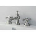 thumbnail image 2 of Kingston Brass 16523284 Millennium Ks7063zx Widespread Lavatory Faucet With Brass Millennium Pop-up Drain, Antique Brass Millennium - Antique Brass, 2 of 5